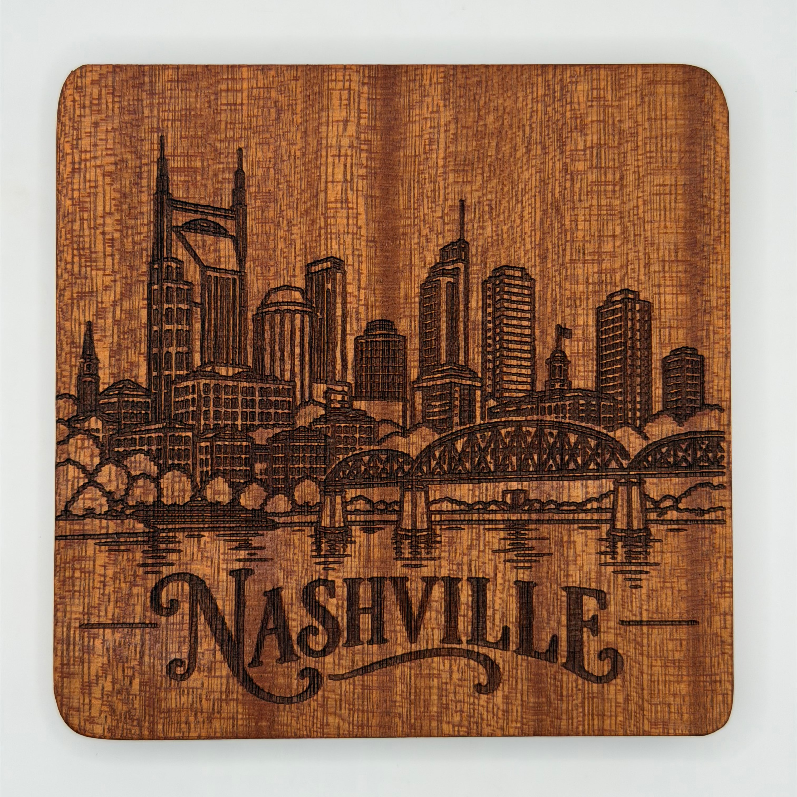Nashville Skyline Coaster (Square)