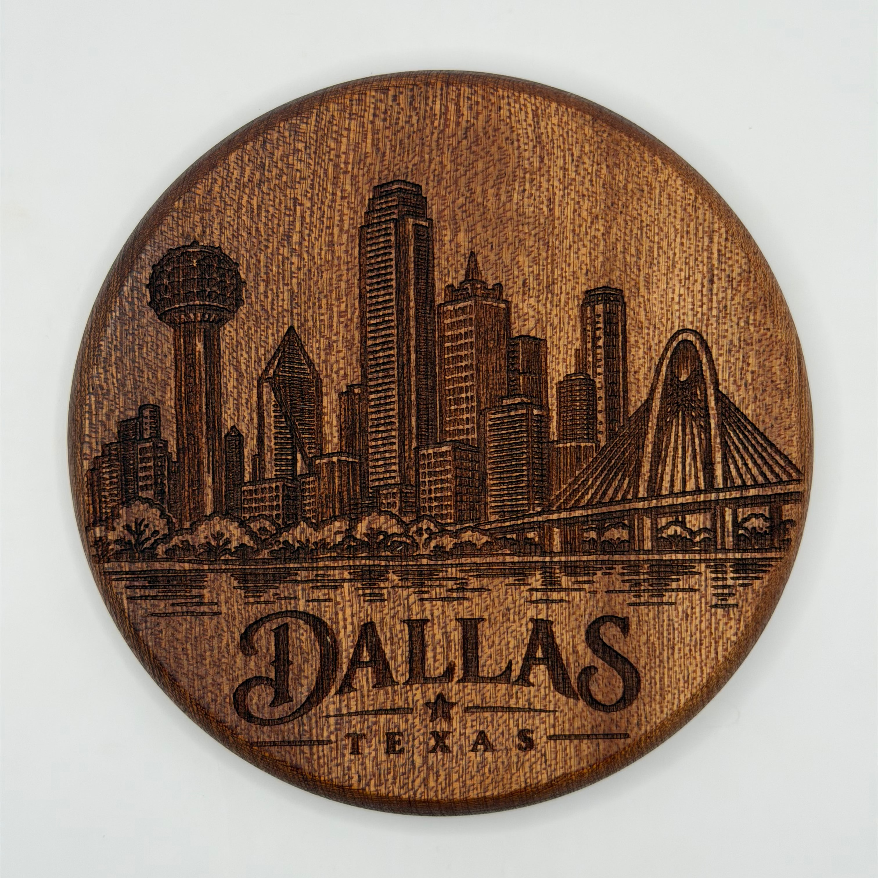 Dallas Skyline Coaster (Circle)