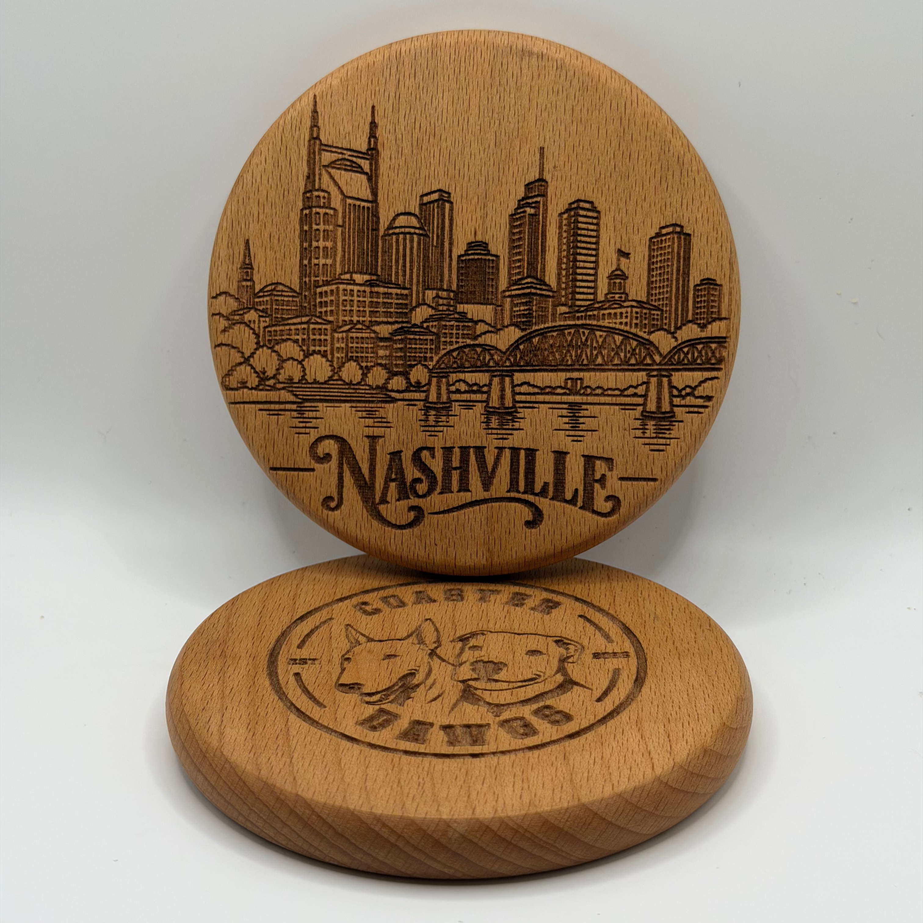 Nashville Skyline Coaster (Circle)