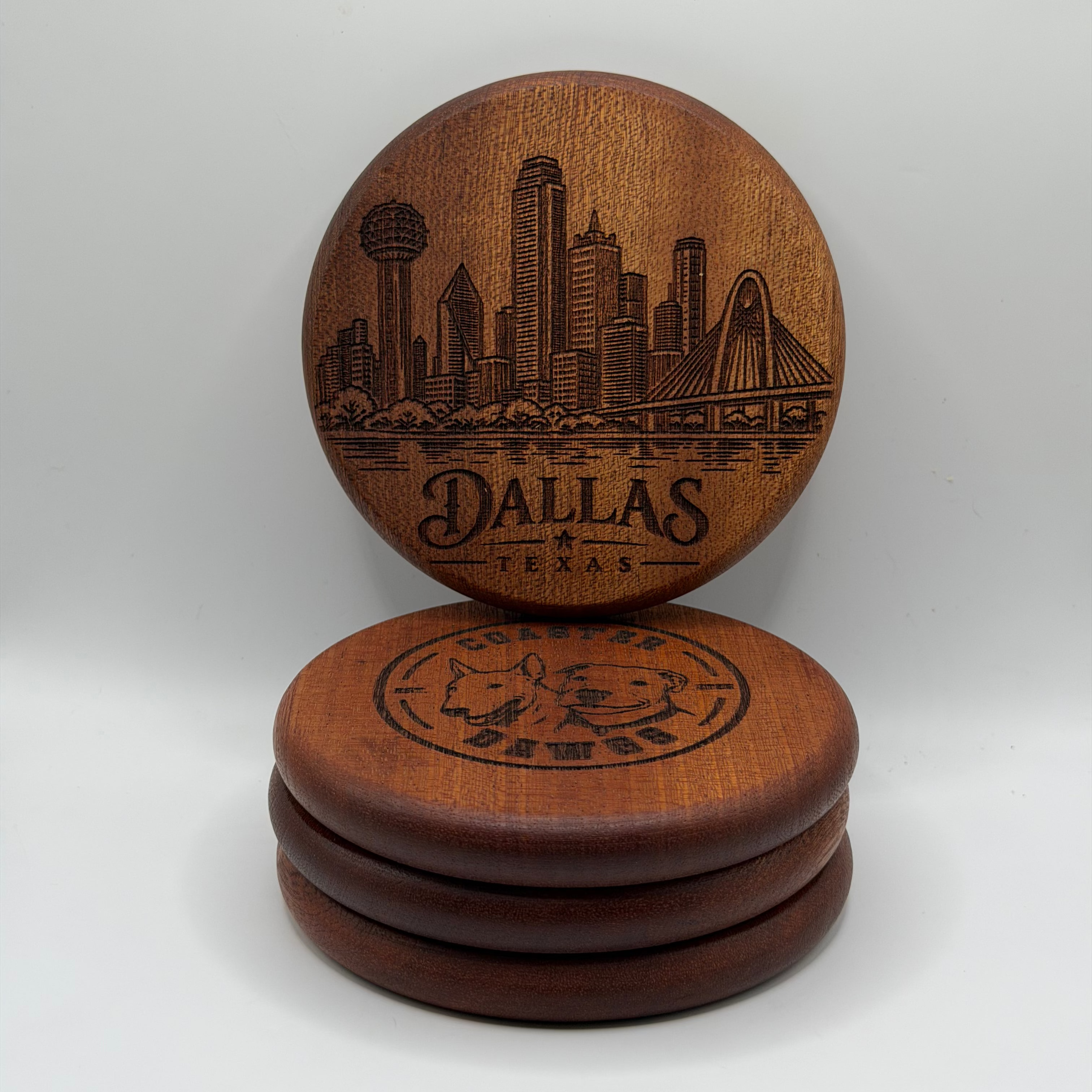 Dallas Skyline Coaster (Circle)