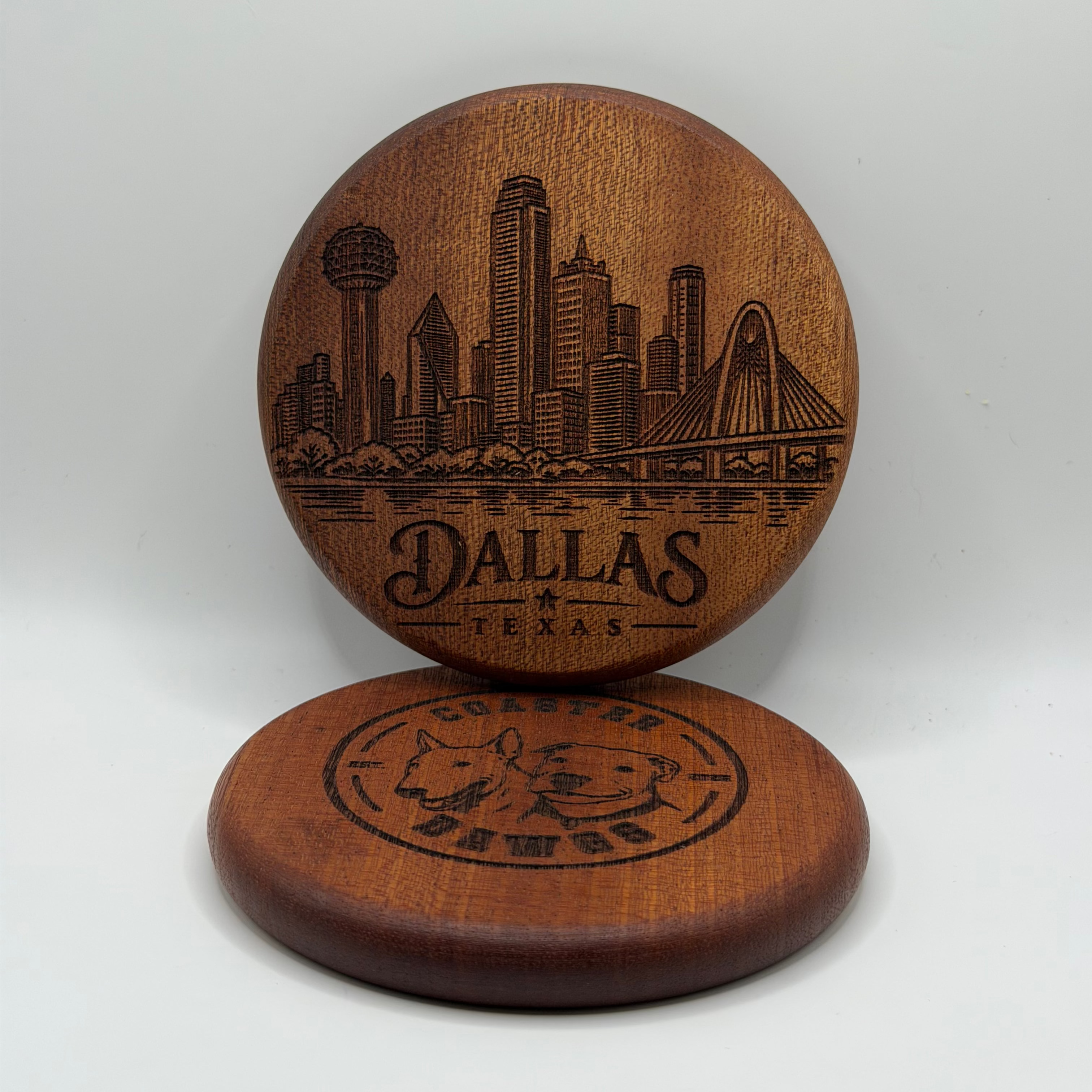 Dallas Skyline Coaster (Circle)