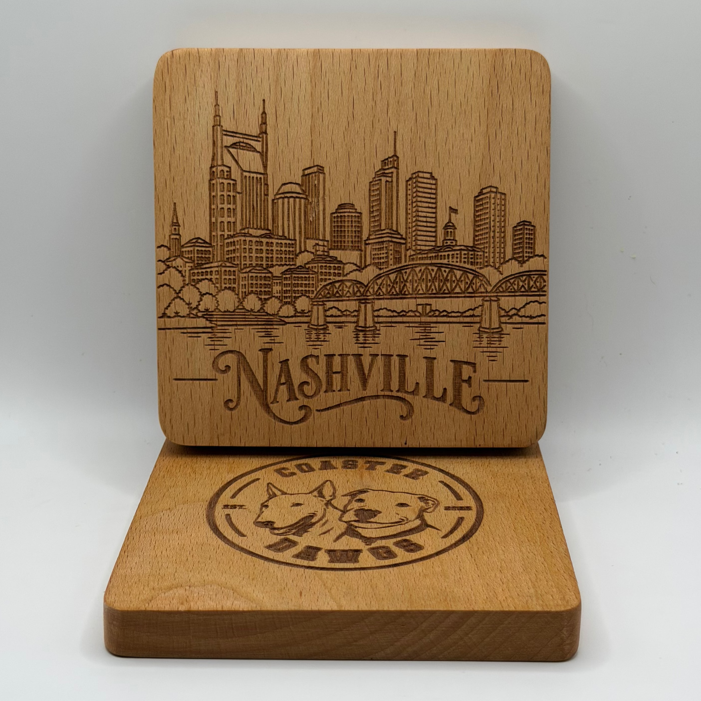 Nashville Skyline Coaster (Square)