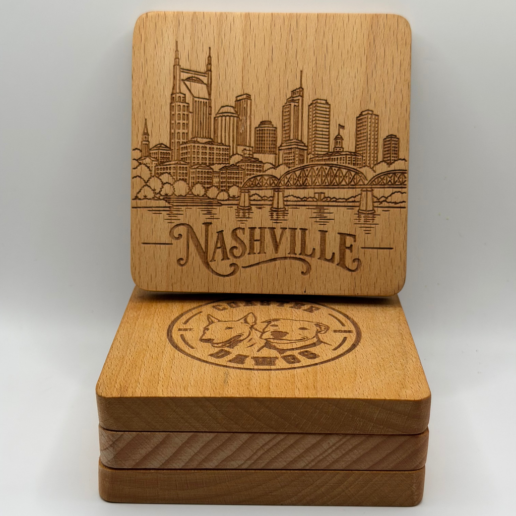 Nashville Skyline Coaster (Square)