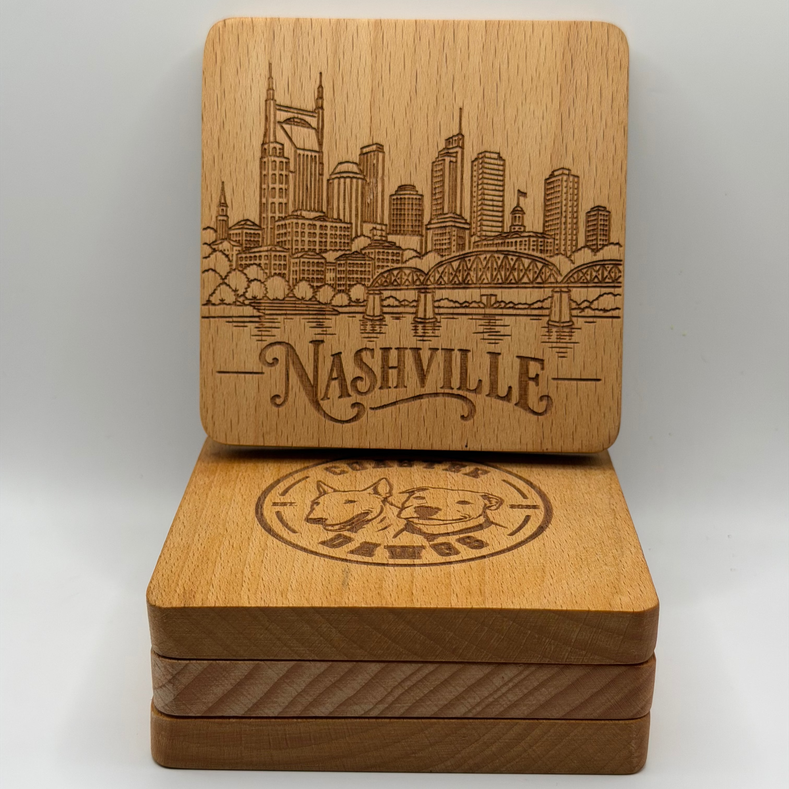 Nashville Skyline Coaster (Square)