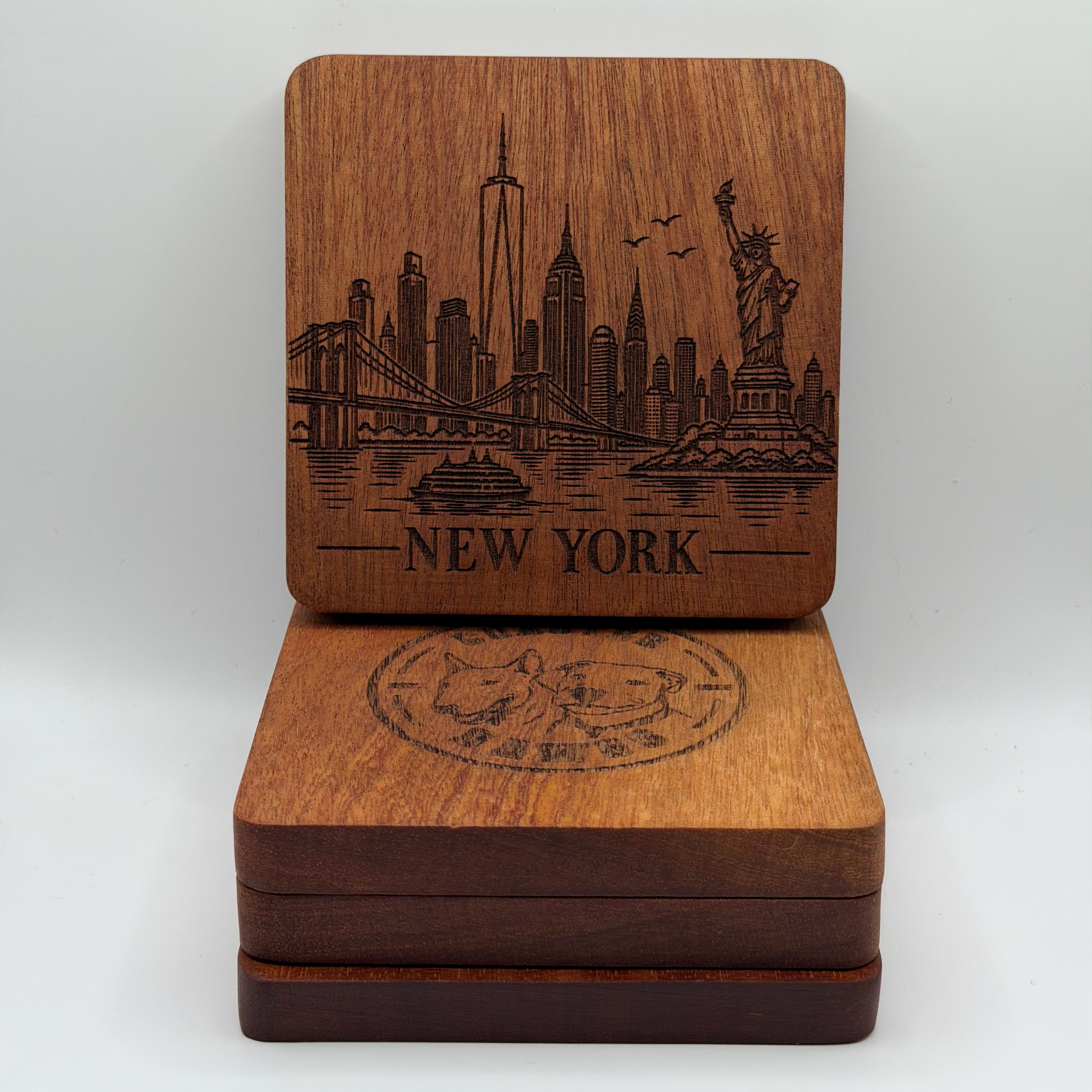 New York Skyline Coaster (Square)