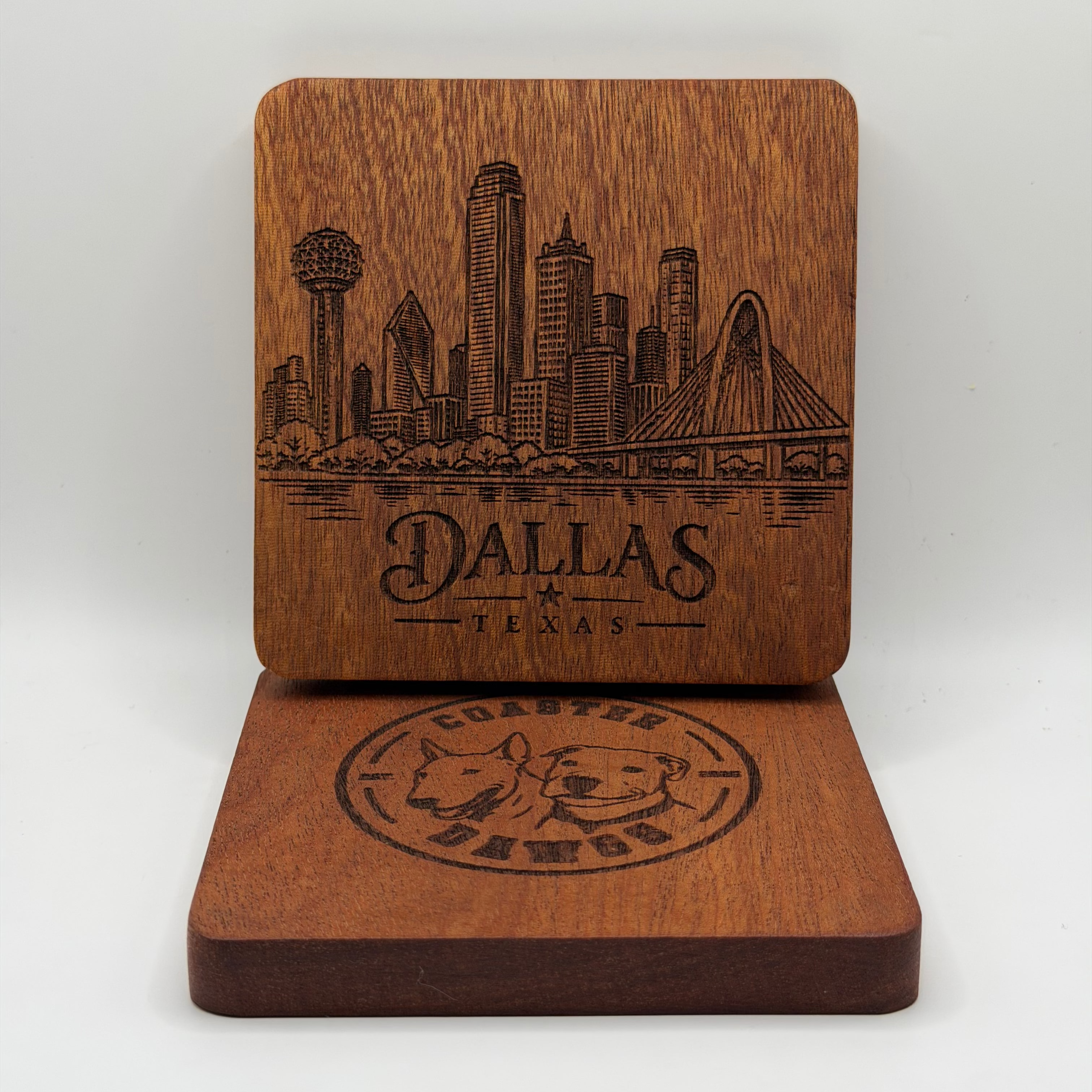 Dallas Skyline Coaster (Square)