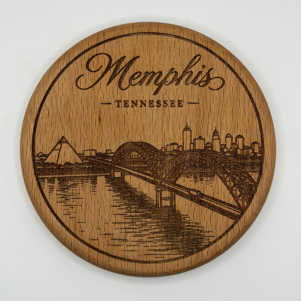 Memphis Skyline & Bridge Coaster
