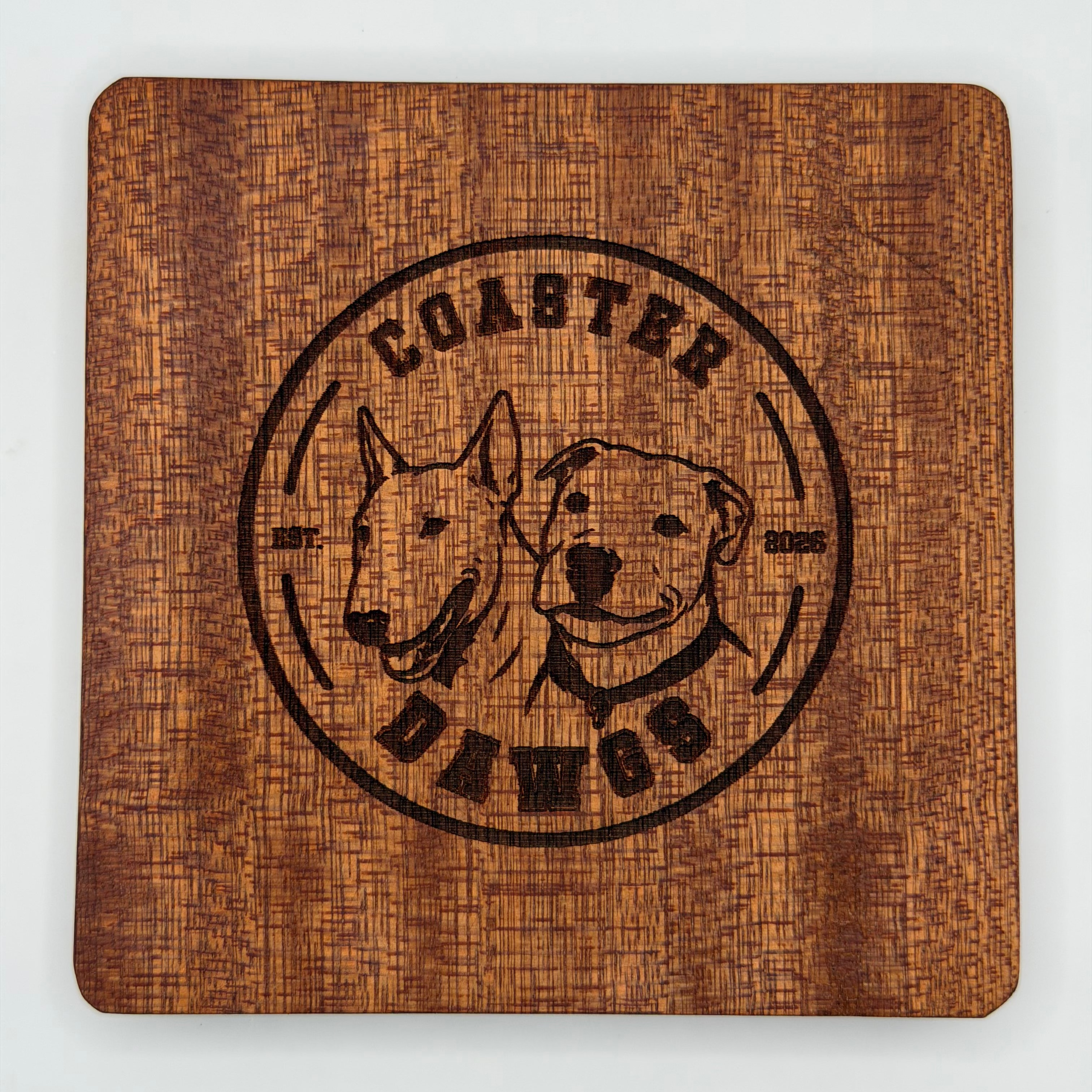 Classic Wood Coaster (Square)