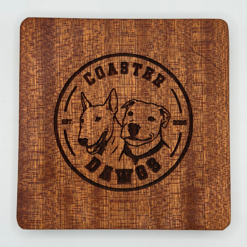 Classic Wood Coaster (Square)