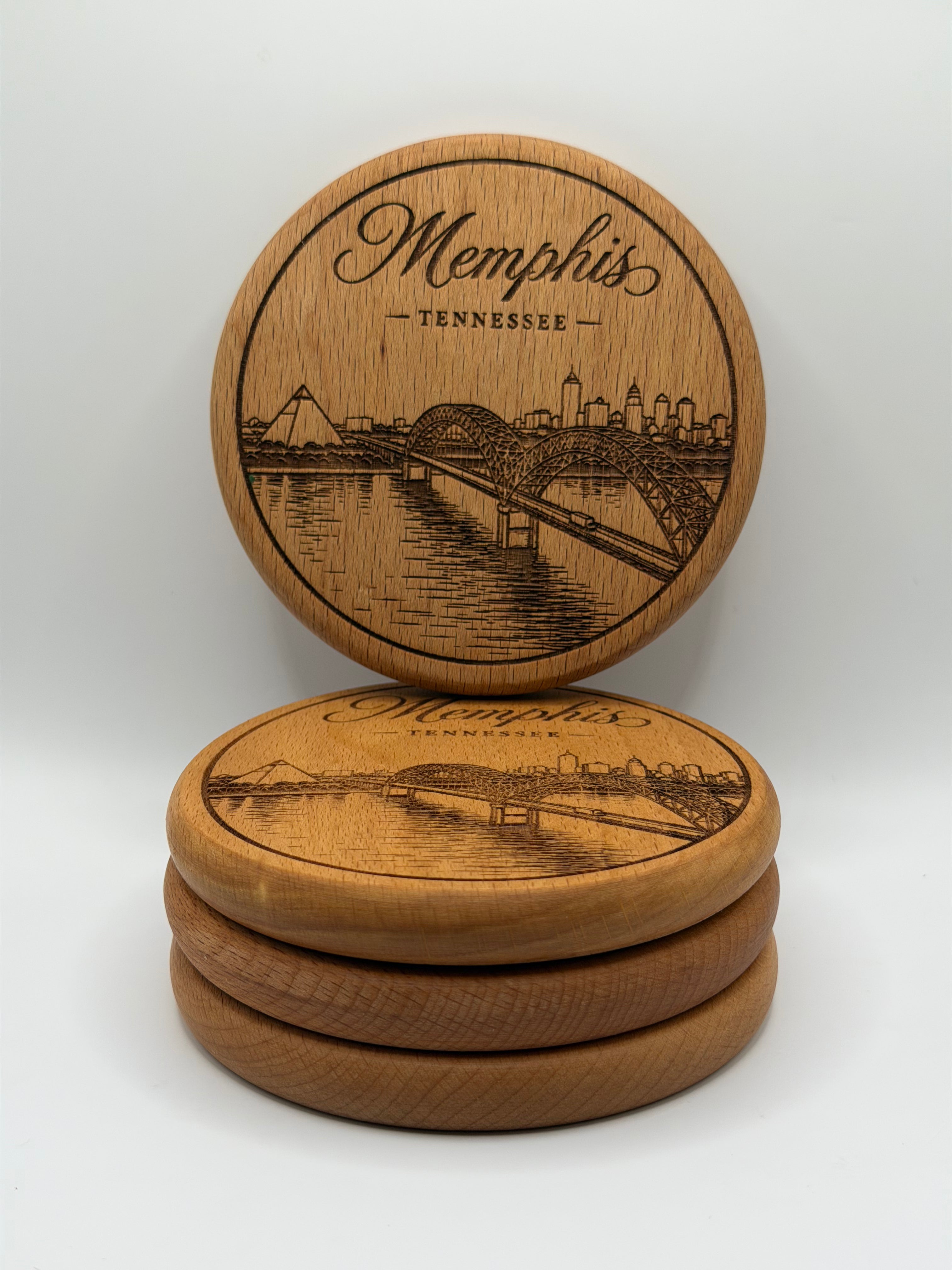 Memphis Skyline & Bridge Coaster