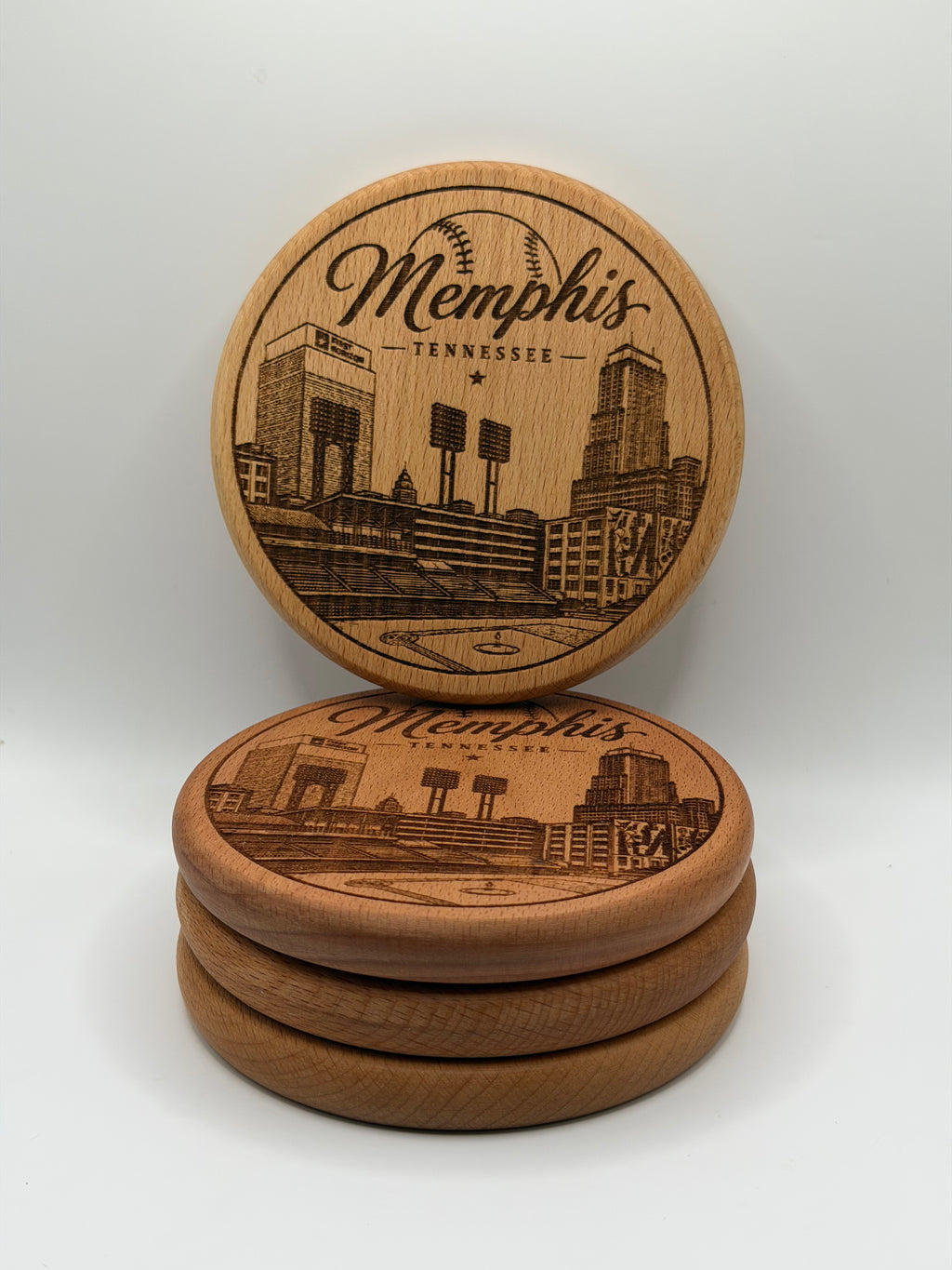 Memphis Baseball Coaster
