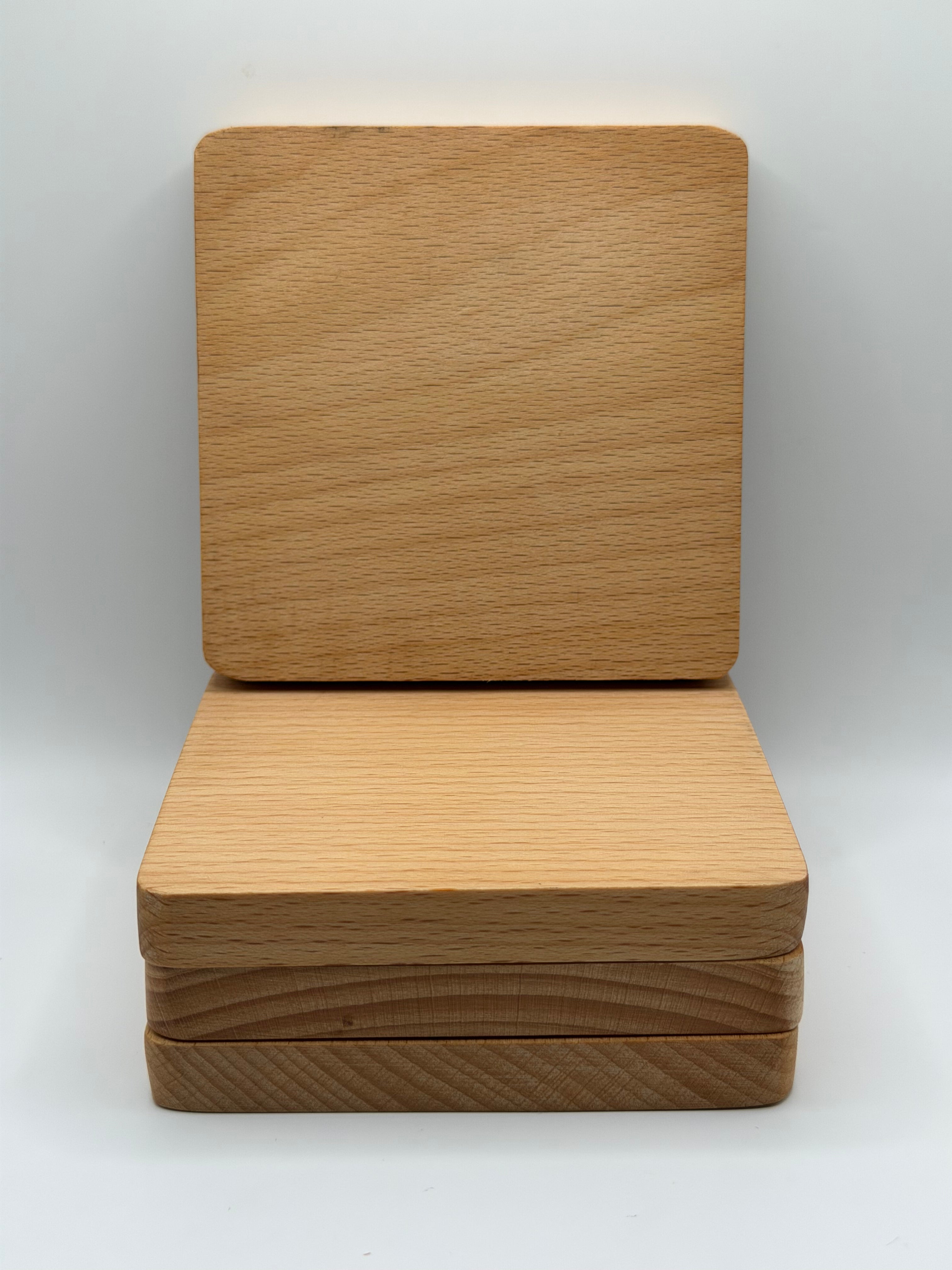Classic Wood Coaster (Square)