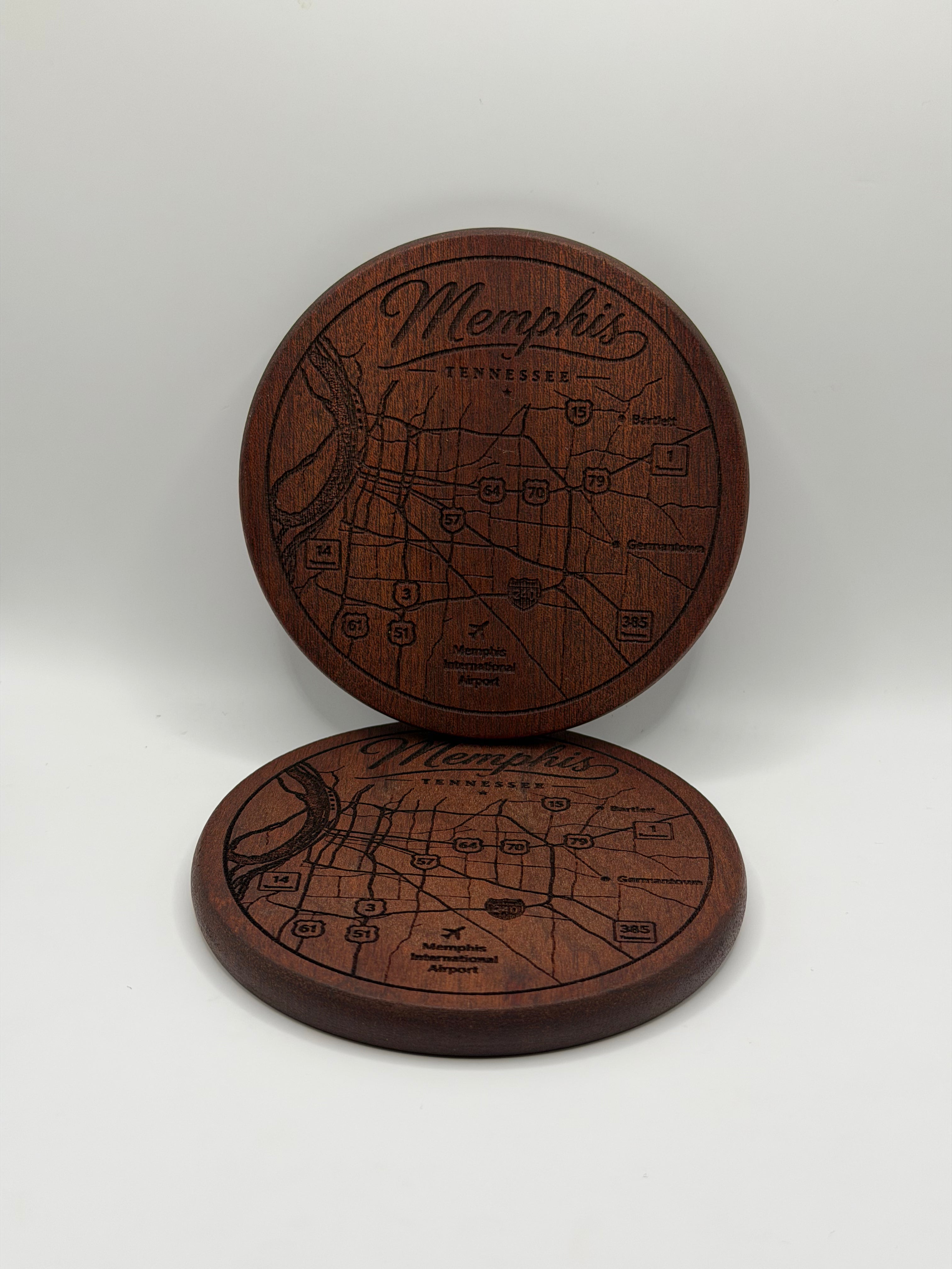 Memphis City Map Coaster